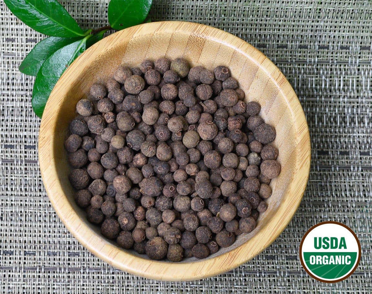 Allspice Whole Berries - ORGANIC - 2 ounces