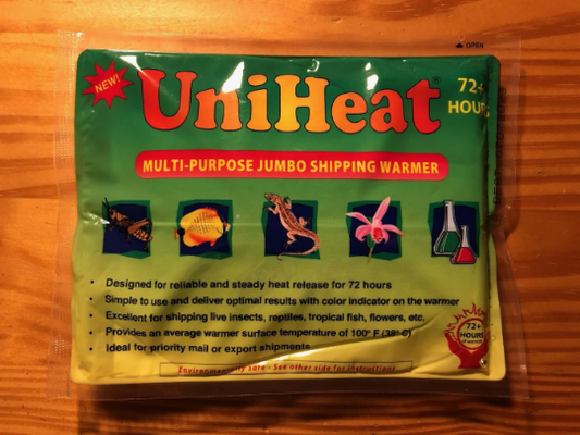 72 hours heat pack for live plants by UniHeat, ONLY SHIPS WITH PLANT ORDER