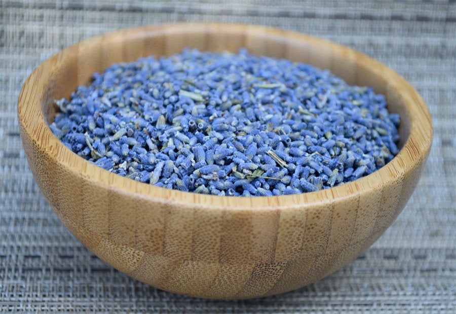 Blue Lavender Flower Buds - 1 ounce
